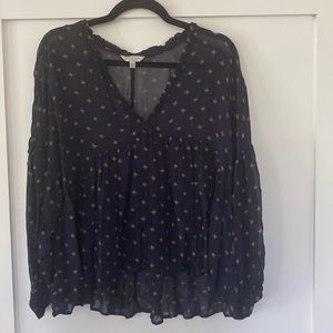 Lucky brand blouse - large